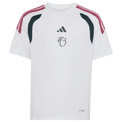 Grade School T-Shirts - adidas Jude Bellingham - White-White