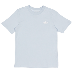 Primaria y colegio T-Shirts - adidas Trefoil Gfx - Crystal Sky-White