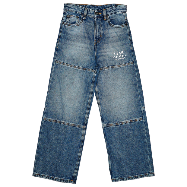 L/AB OFF WHITE Diag Wide Kleinkind Hosen - Weiß - Größe 14 YR - XL - Baumwollkörper