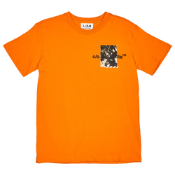 Grade School T-Shirts - L/AB OFF WHITE Camo Aop T-shirt - Orange Tiger-Cornstalk