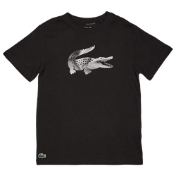 Scuola elementare e media T-Shirts - Lacoste Off Court - Noir-Noir