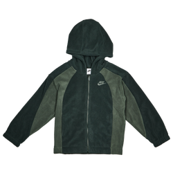 Grundschule Hoodies - Nike Club Winter Sherpa - Black Spruce-Camo Green-Camo Green