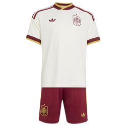 Primaire-College Jerseys/Replicas - adidas Spain 26 Away Youth Kit - Off White-Off White