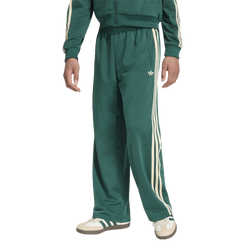 Grade School Pants - adidas Firebird Loose Track Tracksuit Bottoms - Collegiate Green-Collegiate Green
