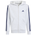 adidas Essentials Full-zip Hoodie - Grade School Hoodies Light Grey Heather-Dark Blue