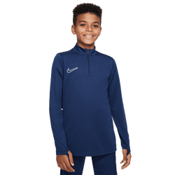 Grundschule Track Tops - Nike Academy Dri-fit 1/4-Zip Football Drill Top - Midnight Navy-Midnight Navy