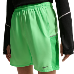 Grundschule Shorts - Nike Miler Dri-fit Shorts - Illusion Green-Light Green Spark