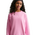 Nike Sportswear Studio Oversized Crew-neck - Grundschule Sweatshirts Pink Rise-White