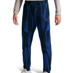 Grade School Pants - Nike Tech Fleece Joggers - Obsidian-Black
