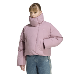Grade School Jackets - adidas Oversized Puffer Jacket - Magic Mauve-Magic Mauve