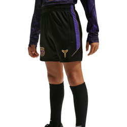 Grade School Shorts - Nike Fc Barcelona Strike Away Kobe Shorts - Black-Field Purple