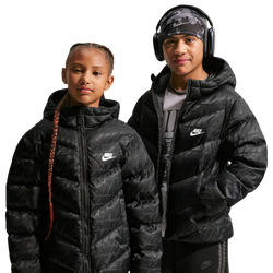 Scuola elementare e media Jackets - Nike Sportswear All Day Play Loos Puffer Jacket - Black-White