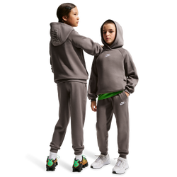 basisschool Tracksuits - Nike Sportswear Club Fleece Hooded Tracksuit - Cave Stone-Cave Stone