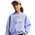 Nike Sportswear Club Fleece Boxy Sweatshirt - Grade School Track Tops Light Thistle-Light Thistle