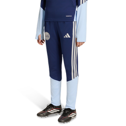 basisschool Broeken - adidas Ajax Amsterdam 26/27 Training Pants - Night Sky-Glow Blue