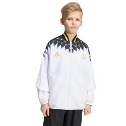 basisschool Track Tops - adidas Juventus Turin Stadium Track Top - White-White