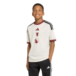 Primaria y colegio Jerseys/Replicas - adidas Manchester United 26/27 Third Jersey - Ivory-Ivory