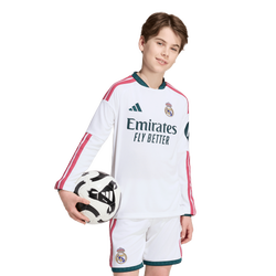 Scuola elementare e media Jerseys/Replicas - adidas Real Madrid 26/27 Home Jersey - White-White