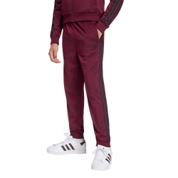 Scuola elementare e media Pantaloni - adidas Sst Track Tracksuit Bottoms - Maroon-Maroon
