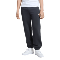 Grade School Pants - adidas Oversized Fleece Joggers - Black-Black