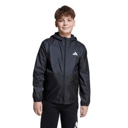 Primaire-College Manteaux blousons - adidas Rain Jacket - Black-Black