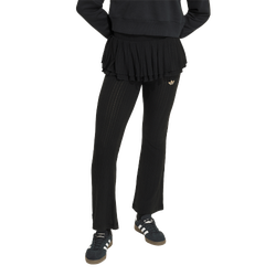 basisschool Leggings - adidas Slim Ruffle Knitted Leggings - Black-Black
