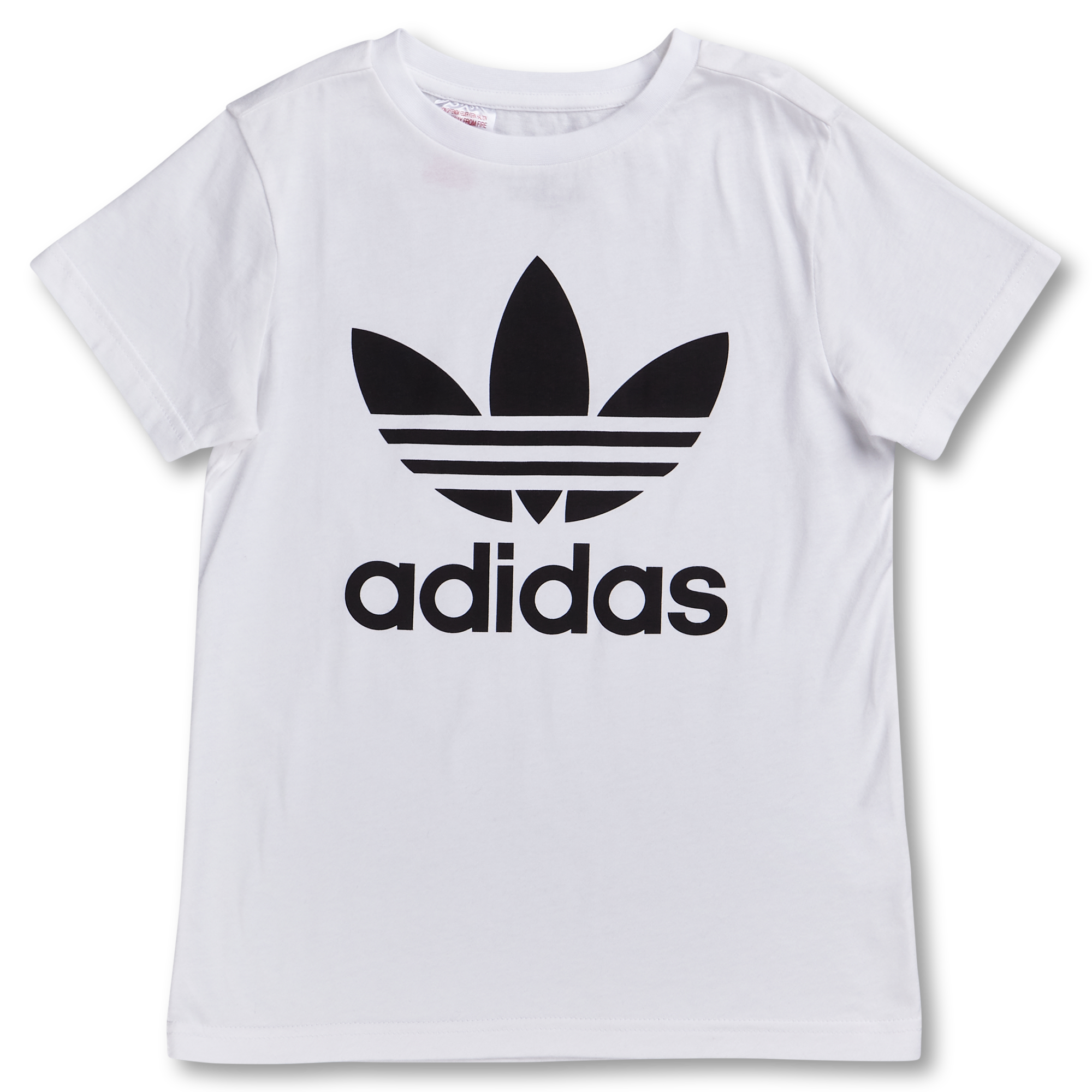 white and grey adidas shirt