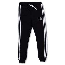 Grade School Pants - adidas Trefoil P - Black-White-Black