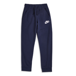Grade School Pants - Nike Club Cuffed Pant - Blue-Blue