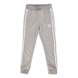 Grade School Pants - adidas Adicolor - Grey-White-White