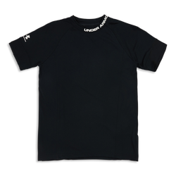 Grade School T-Shirts - Under Armour Challenger Iii Trainingtop - Black-White