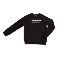 Grade School Sweatshirts - adidas Tricolor - Black-White-Red