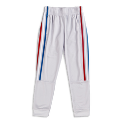 Grade School Pants - adidas Tricolor - Grey-White-Red