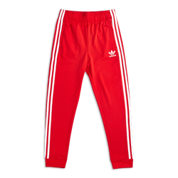 Grade School Pants - adidas Superstar Primeblue - Red-White-White