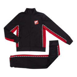 Grade School Tracksuits - Jordan Jumpman Air - Black-White-White