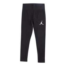 Grade School Pants - Jordan Girls Tight - Black-White-White