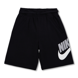 Grade School Shorts - Nike Club Hbr Short - Black-Black