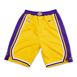 Grundschule Shorts - Nike Nba Swingman Los Angeles Lakers - Yellow-Yellow-Purple