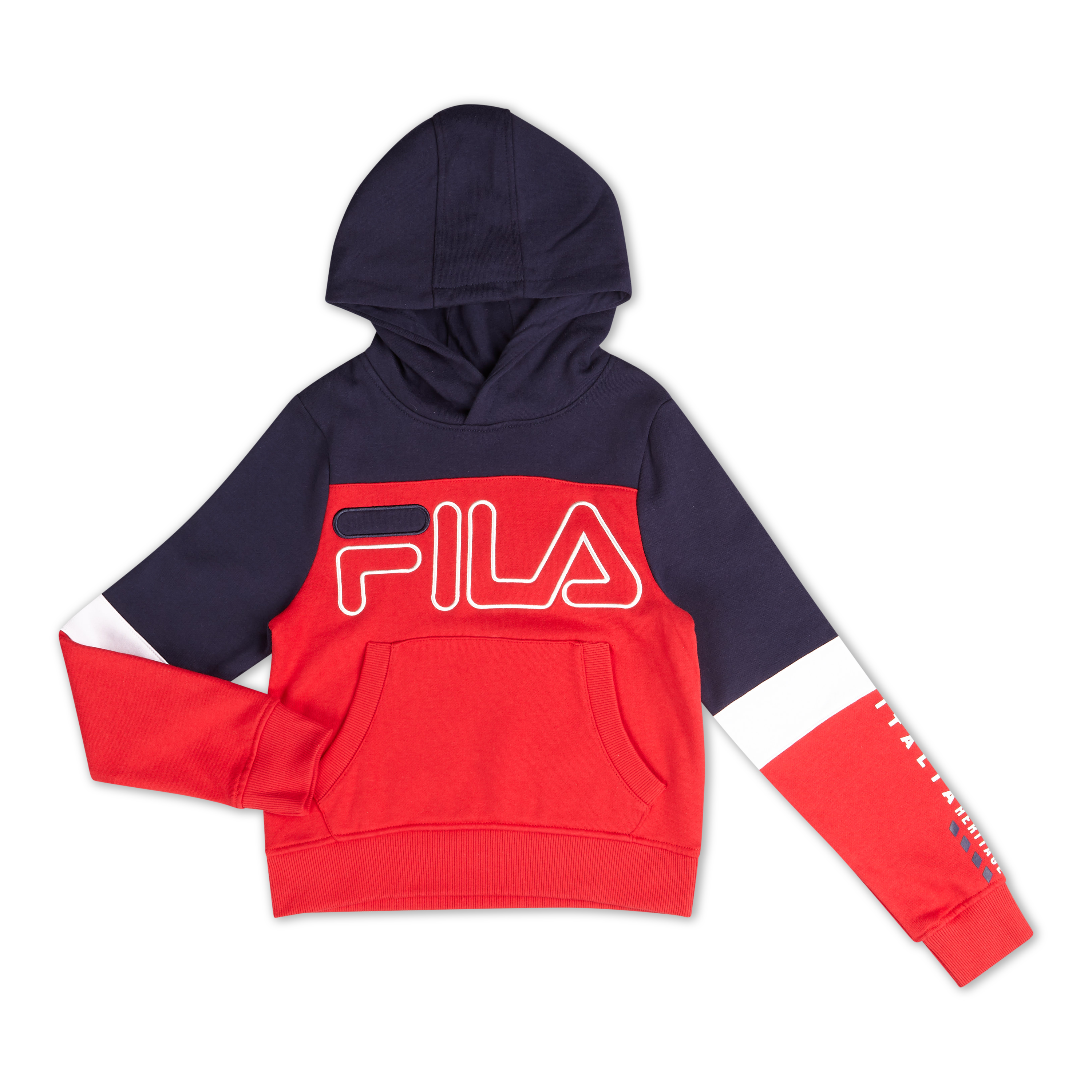 half colour hoodie