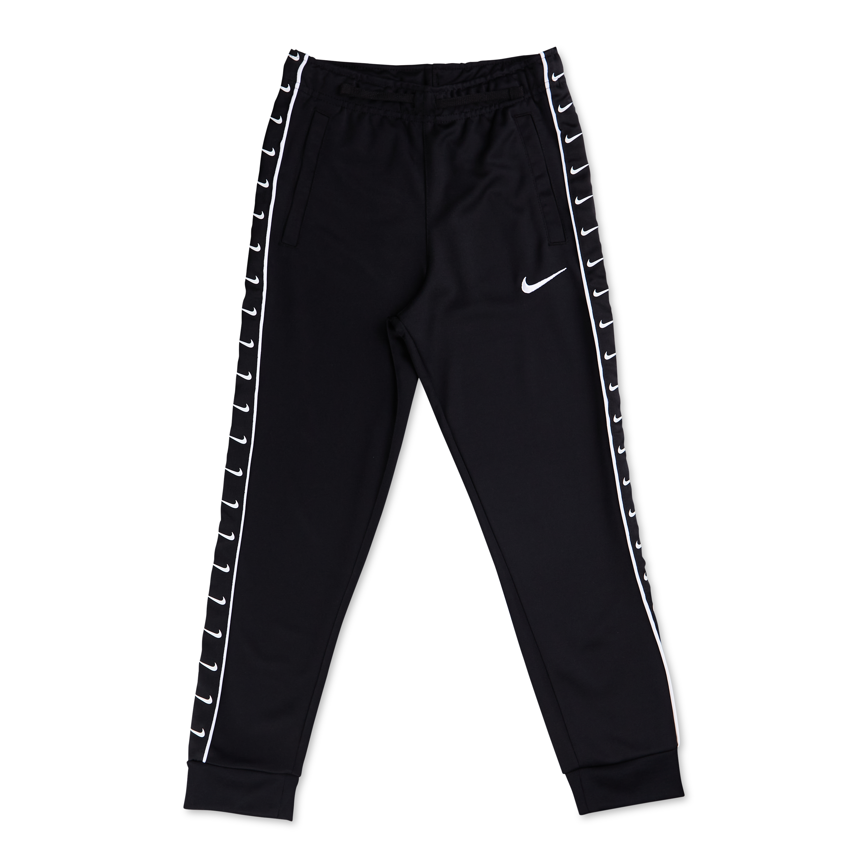 nike tape track pants grey