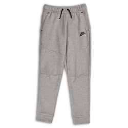 Scuola elementare e media Pantaloni - Nike Tech Fleece Cuffed Pant - Dk Grey Heather-Black