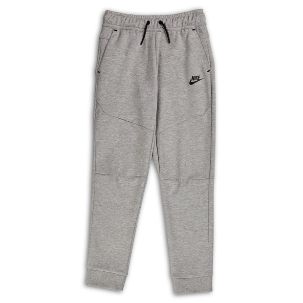 Nike Tech  Fleece  Cuffed Pant - basisschool Broeken - Grey - 69% Katoen, 31% Polyester - Maat 158 - 170 CM - Foot Locker