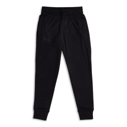 Grade School Pants - Under Armour Fleece Joggers - Black-Black-Black