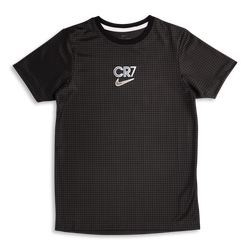 Grade School T-Shirts - Nike Pro - Black-White-White