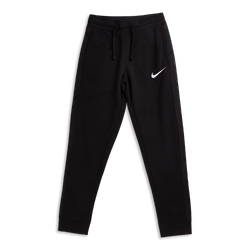 Grade School Pants - Nike Boys Nsw Flc Swoosh Pant - Black-White