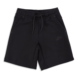 Primaria y colegio Shorts - Nike Tech Fleece Short - Black-Black