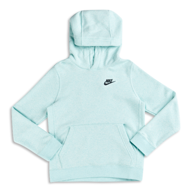 Nike U Nsw Po Bb Zero Hd Regrind Grade School Hoodies Blue Cotton