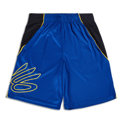 Grade School Shorts - Under Armour Curry Boys Hoops - Blue-Black