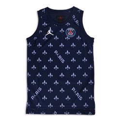 Grade School Vests - Jordan X Psg - Midnight Navy-Midnight Navy