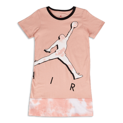 Grade School Dresses - Jordan Tie Dye - Orange-Orange